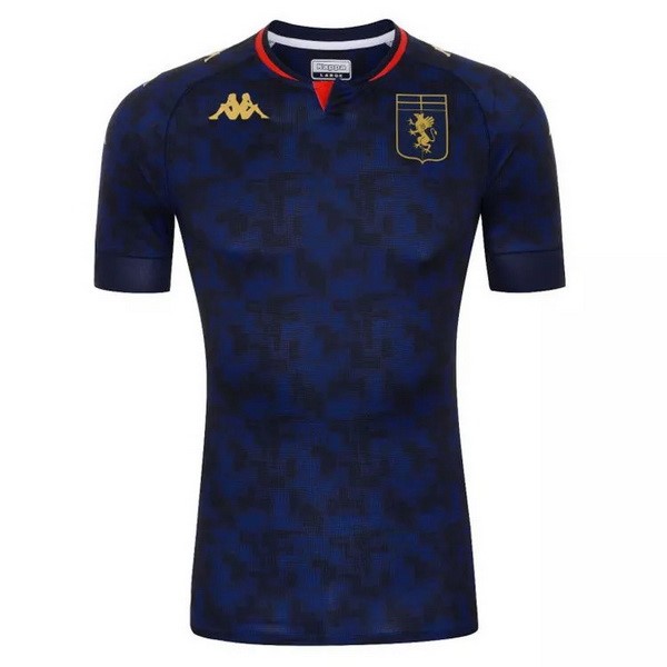 Camiseta Genoa 3ª Kit 2020 2021 Azul